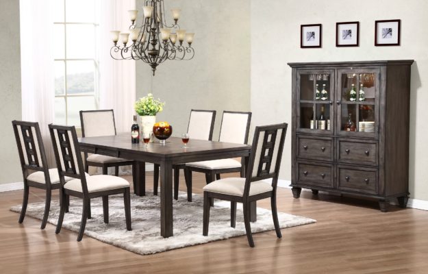 Coaster 64/82″ Dining table