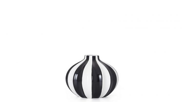 Abstract-5-5h-Black-Band-Ceramic-Gourd-Vase-1