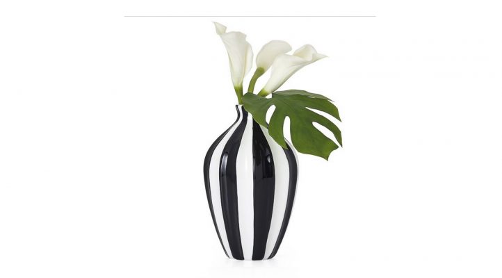 Abstract-11-5h-Black-Band-Ceramic-Gourd-Vase-1