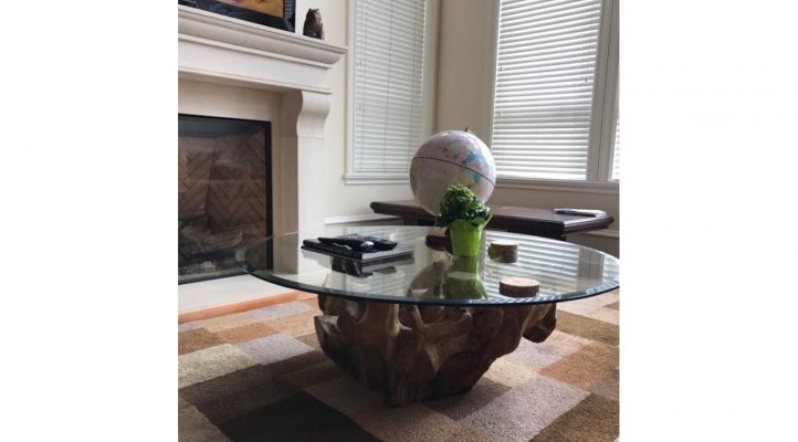 Kayu Round Root Coffee Table