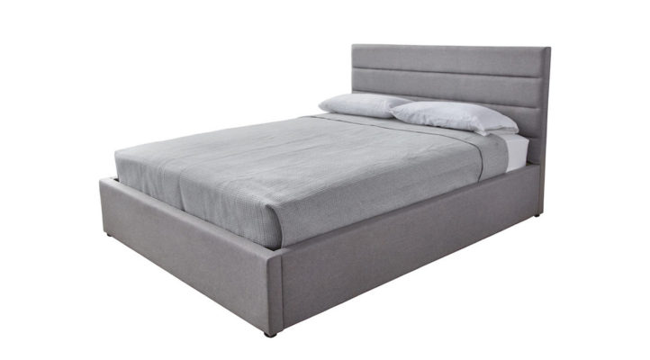 Justin Storage Bed – Greige