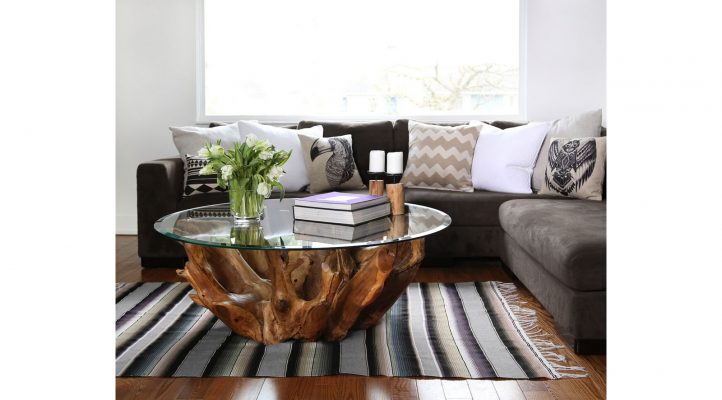 Kayu Round Root Coffee Table