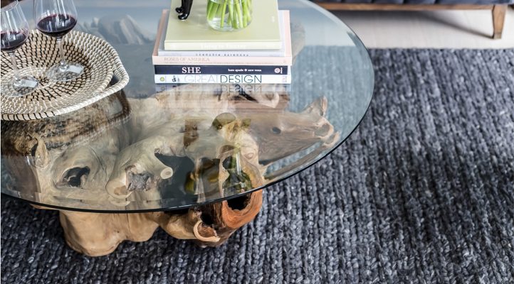 Kayu Round Root Coffee Table