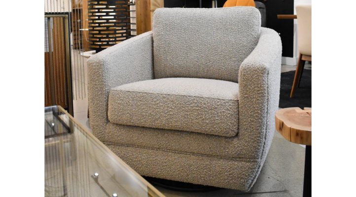 Baltimore Club Chair- Boucle Grey