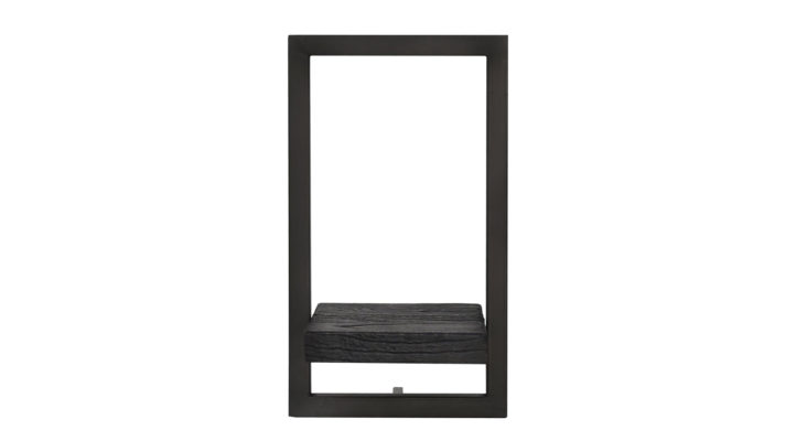 Agra Metal Frame Wall Box – Black, Type E