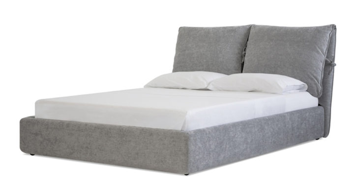 Plume Bed Heather Grey Chenille