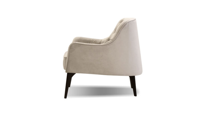 Duke Occasional Chair Oyster Velvet