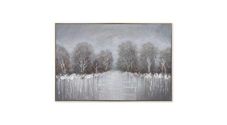 Backwater Forest Hand Painted Canvas