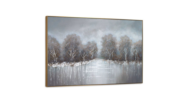 Backwater Forest Hand Painted Canvas