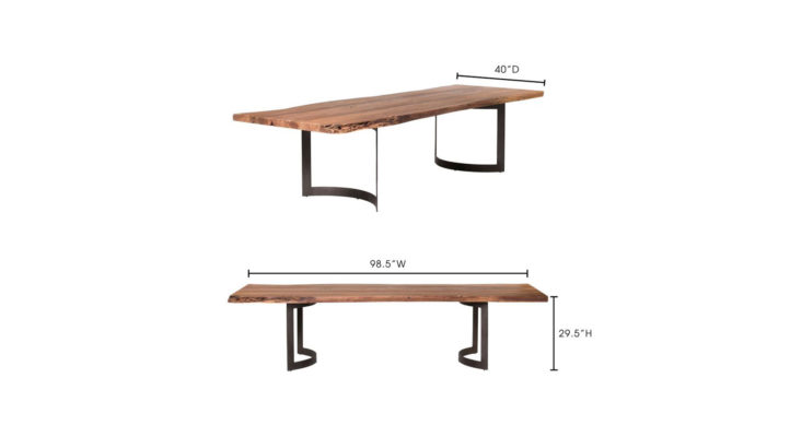 Bent Dining Table – Small