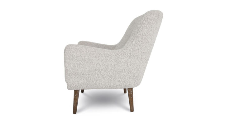 Evan Chair – Grey Boucle