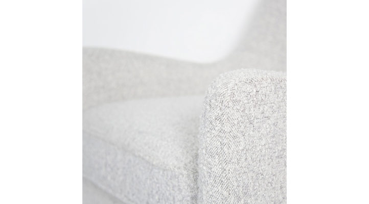 Evan Chair – Grey Boucle