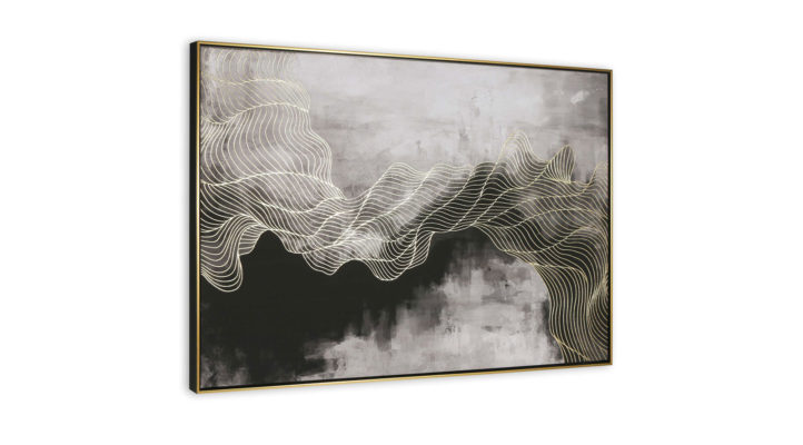 Flowing Forms I Framed Giclee