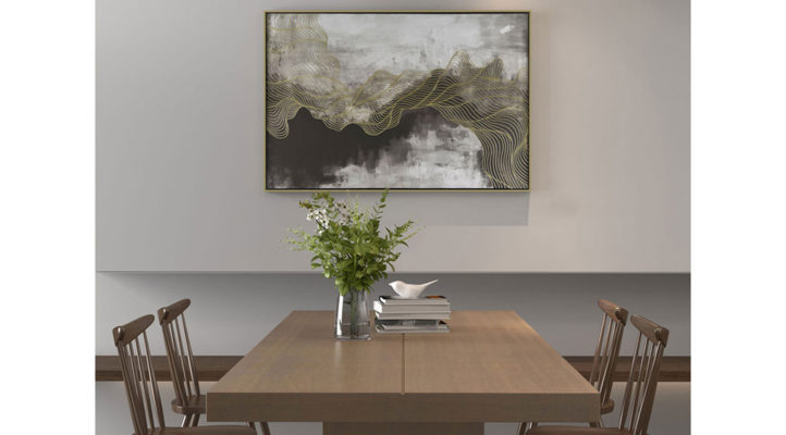 Flowing Forms I Framed Giclee