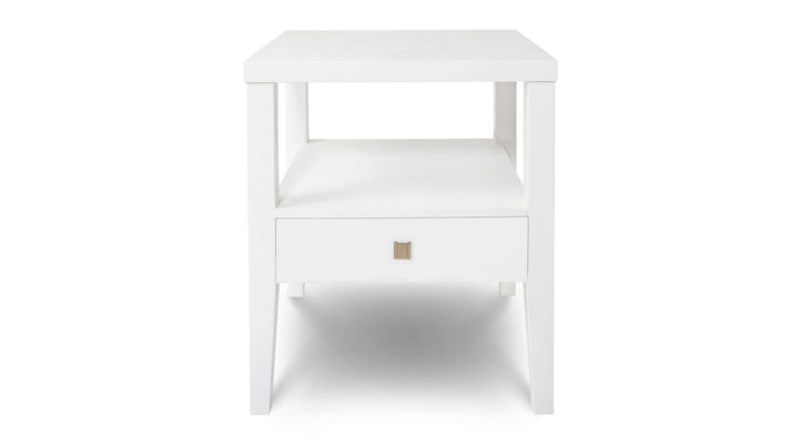 Hara 1 Drawer Accent Table – White