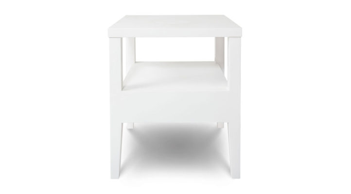 Hara 1 Drawer Accent Table – White