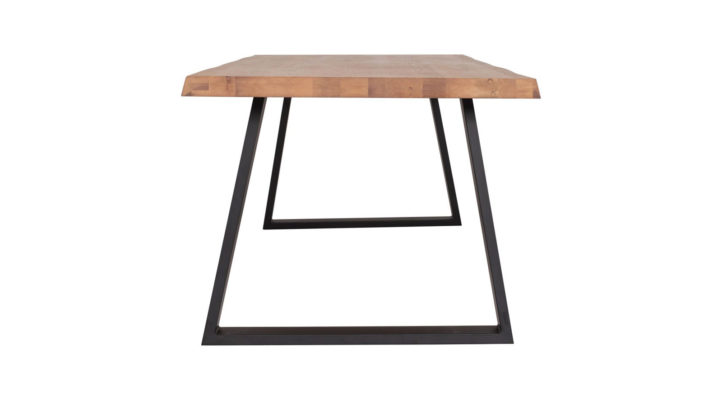 Mila Live Edge Rectangular Dining Table