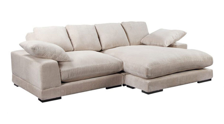 Plunge Sectional Cappuccino