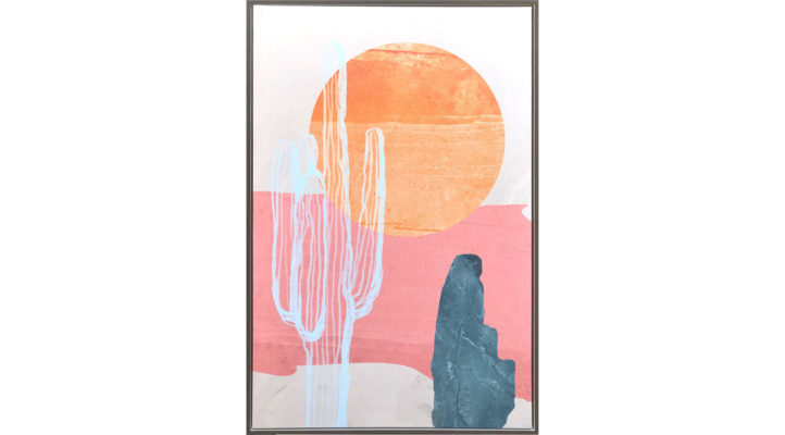 Sanoran Sunset Hand Painted Giclee