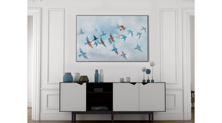 Take Flight Hand Painted Canvas