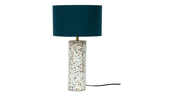 Terrazzo Cylinder Table Lamp