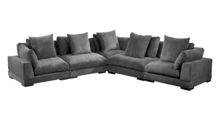 Tumble Classic L Modular Sectional Charcoal