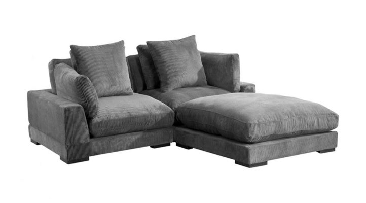 Tumble Nook Modular Sectional Charcoal