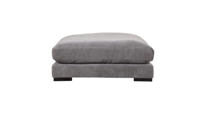 Tumble Ottoman Charcoal