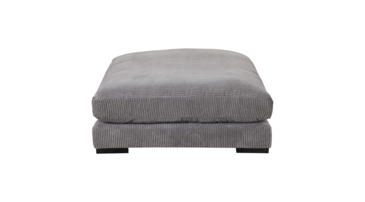 Tumble Ottoman Charcoal