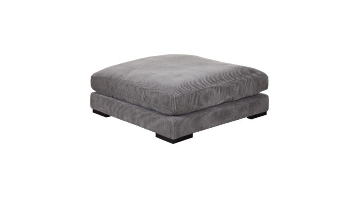 Tumble Ottoman Charcoal