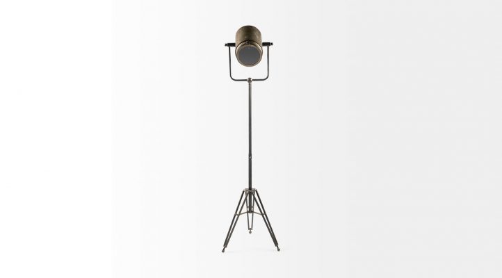 Debdou Floor Lamp Gold Metal