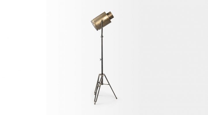 Debdou Floor Lamp Gold Metal