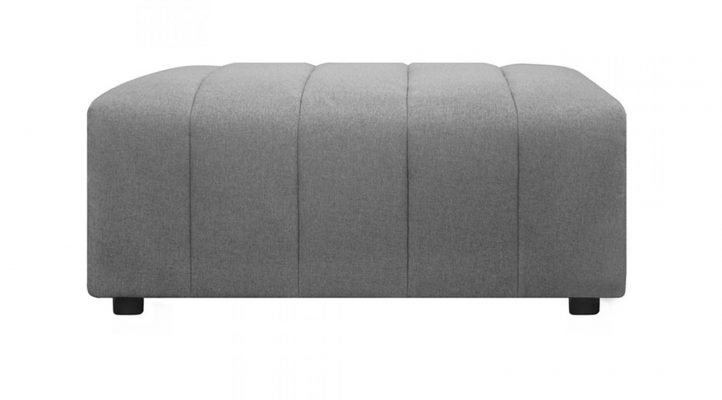 Lyric Ottoman – Grey