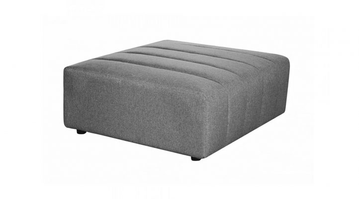 Lyric Ottoman – Grey