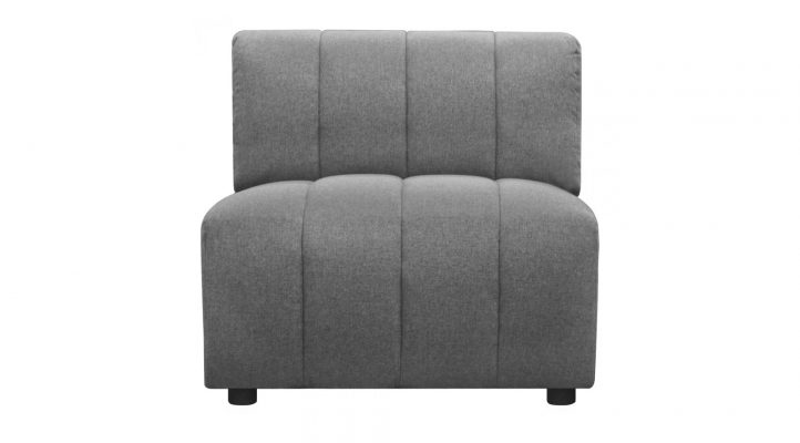 Lyric Slipper Chair – Grey