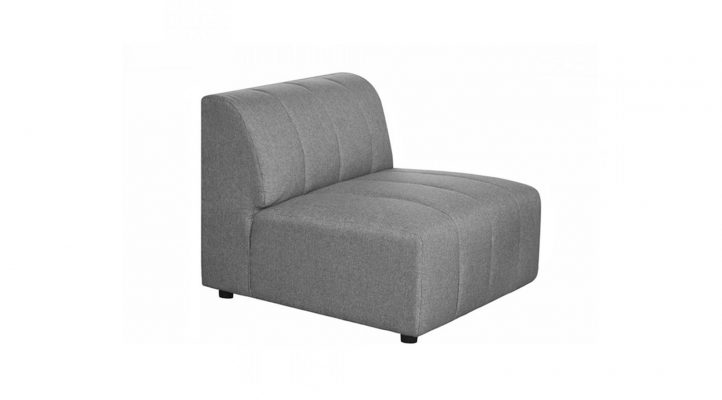 Lyric Slipper Chair – Grey