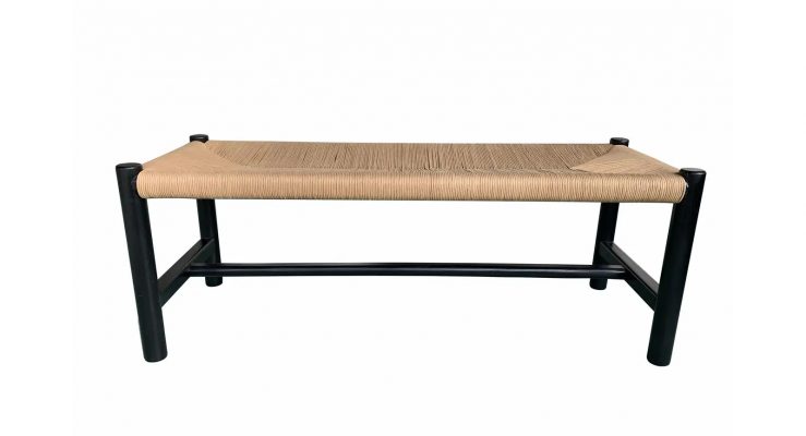 Hawthorn Bench Black – Small