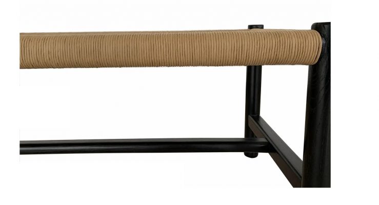 Hawthorn Bench Black – Small