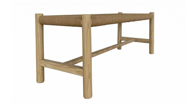 Hawthorn Bench Natural – Large