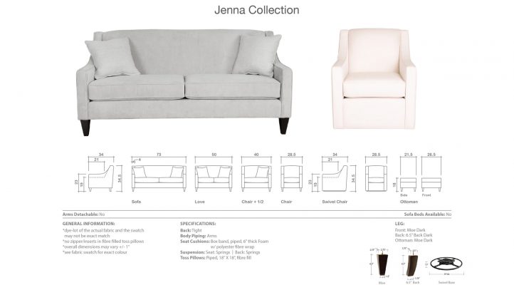 Jenna Swivel Chair