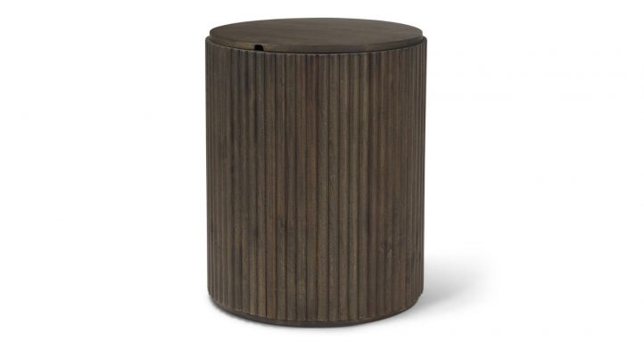 Terra - DARK BROWN Side Table-1