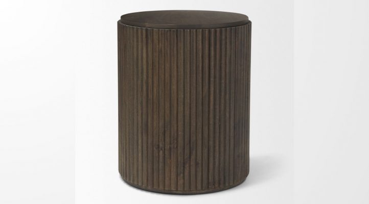 Terra - DARK BROWN Side Table-2