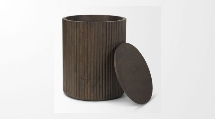 Terra - DARK BROWN Side Table-3