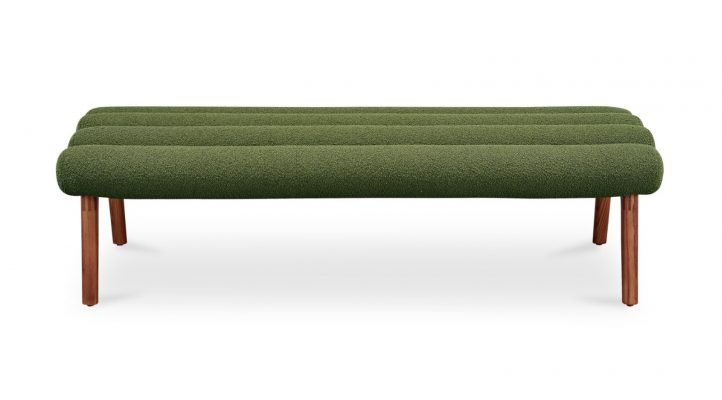 ARLO BENCH PERFORMANCE FABRIC- DARK GREEN