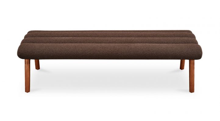 Arlo Bench Performance Fabric- Deep Brown