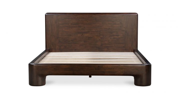 Rowan Bed Queen- Dark Brown-8