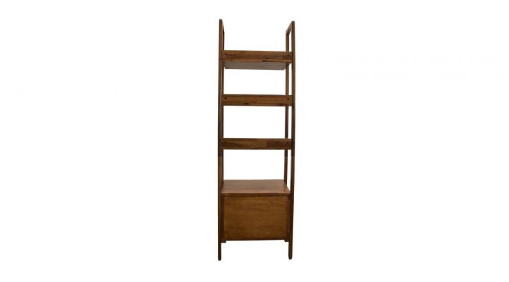 Brunette 1 Door Bookcase4