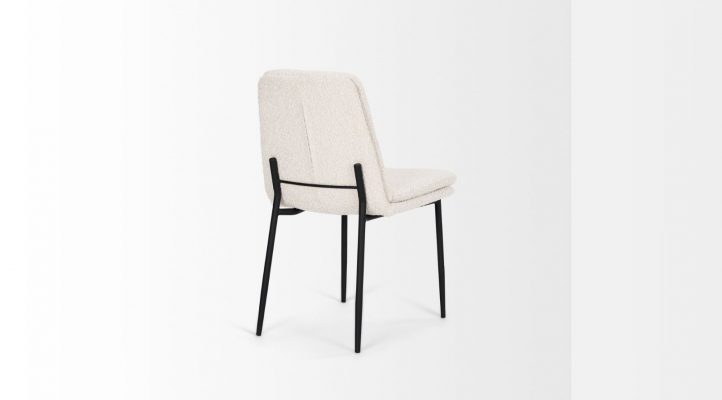 Eve Dining Chair- Cream Boucle-5