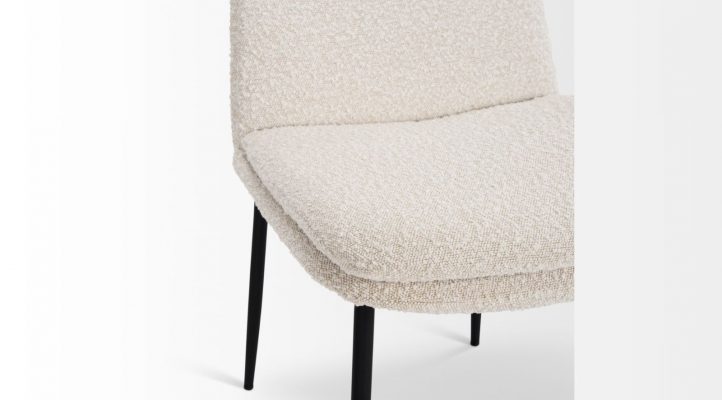 Eve Dining Chair- Cream Boucle-8