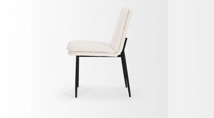 Eve Dining Chair- Cream Boucle3